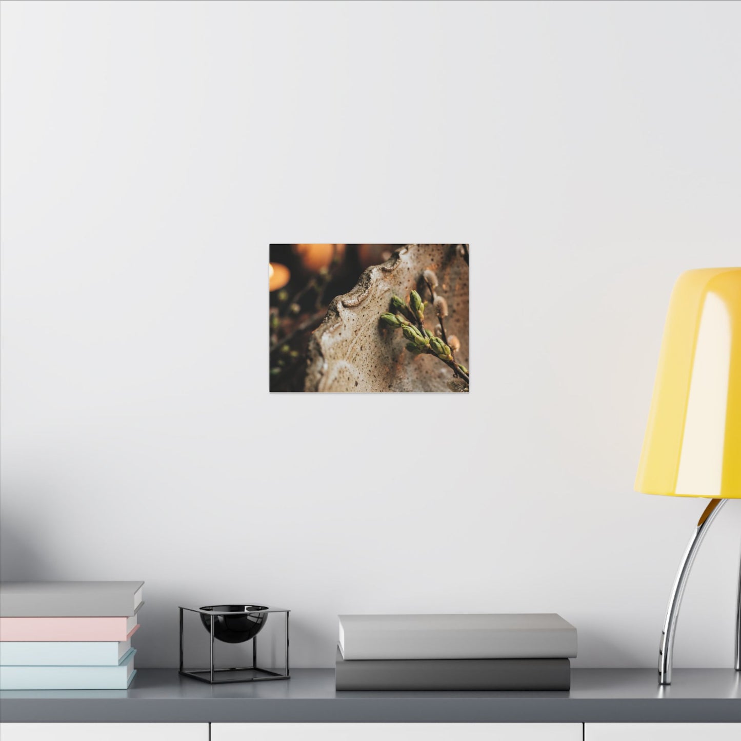 Overcast Ceramic Bowl Canvas Art - Japandi Ma