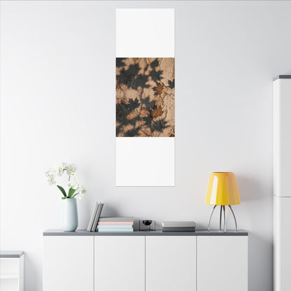 Cozy Shadow Play Canvas Art - Texture Japandi