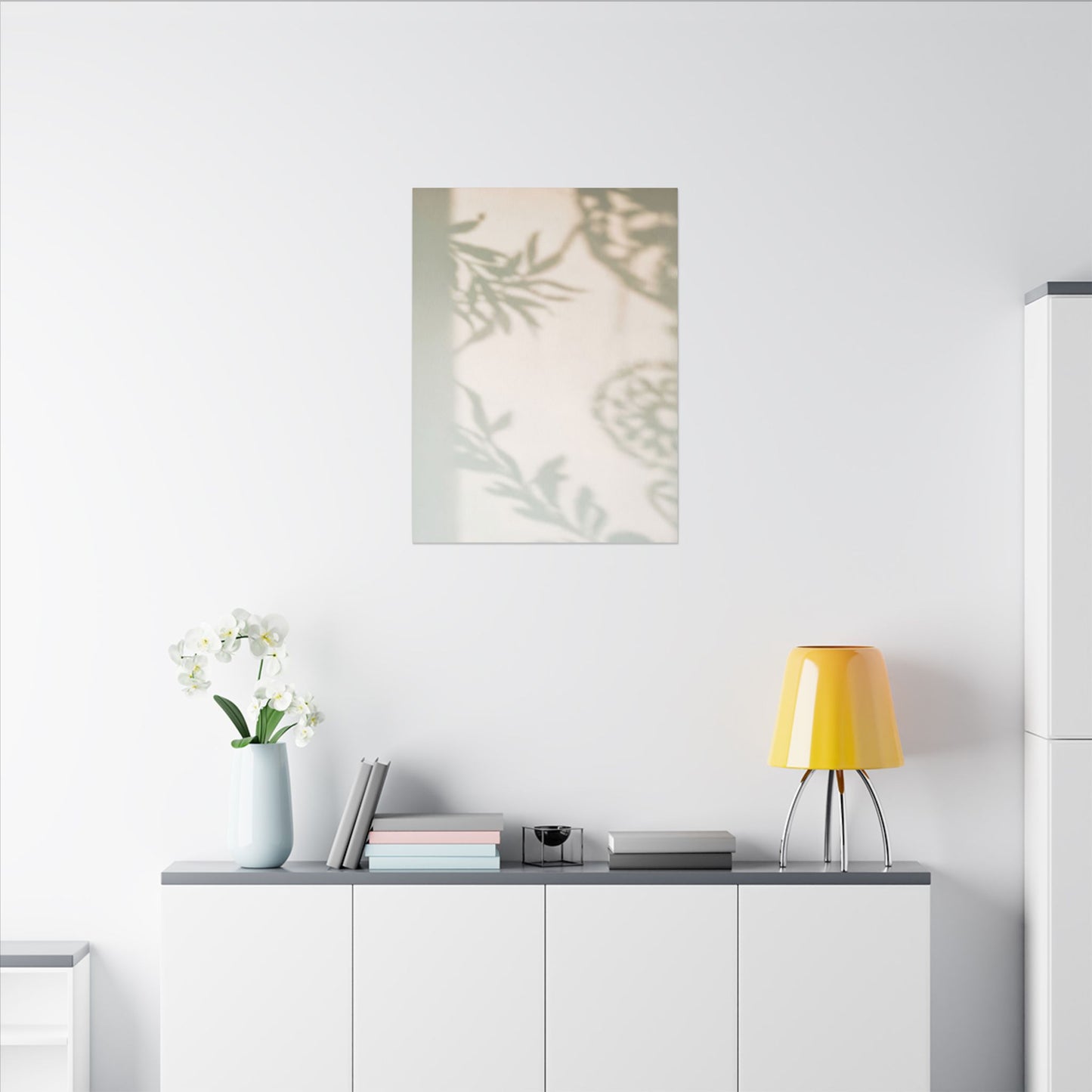 Dawn Shadow Play Canvas Art - Japandi Ma