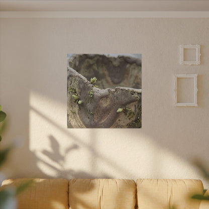 Overcast Ceramic Bowl Canvas Art - Japandi Fukinsei