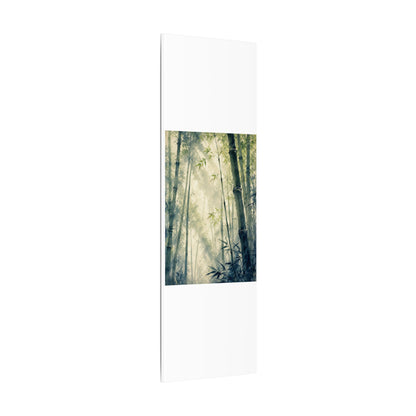 Bamboo Grove Spring Canvas Art | Zen Serene Design