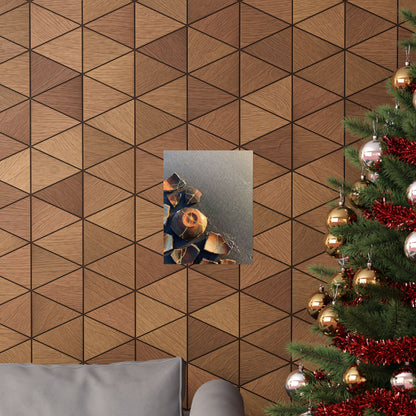 Winter Broken Pottery Gold Repair Wall Art Print | Artful Decor