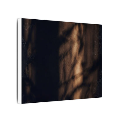 Winter Shadow Play Moody Minimal Canvas Art | Luxurious Decor
