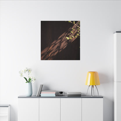 Rust Patina Moody Minimal Canvas Art | Sophisticated Dark Japandi Art