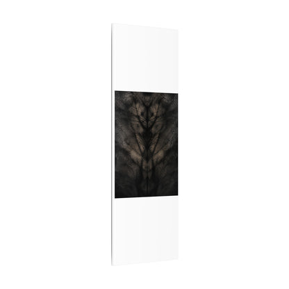 Seijaku Shadow Play Canvas Art - Dark Japandi Charcoal Ink
