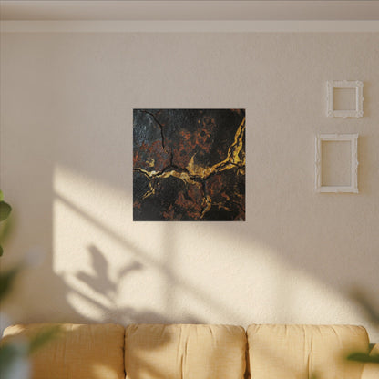 Kintsugi Broken Beauty Canvas Art