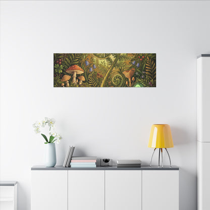 Elegant Ceramic Bowl Canvas Art - Minimal Line Japandi