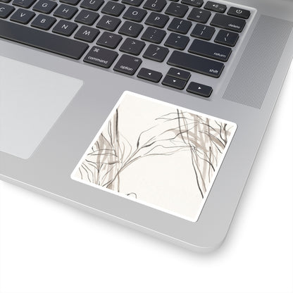 Ma Shoji Screen Sticker - Japandi Minimal Line