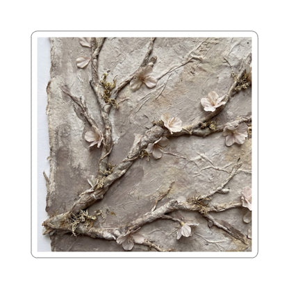 Overcast Cherry Blossom Sticker - Japandi Fukinsei