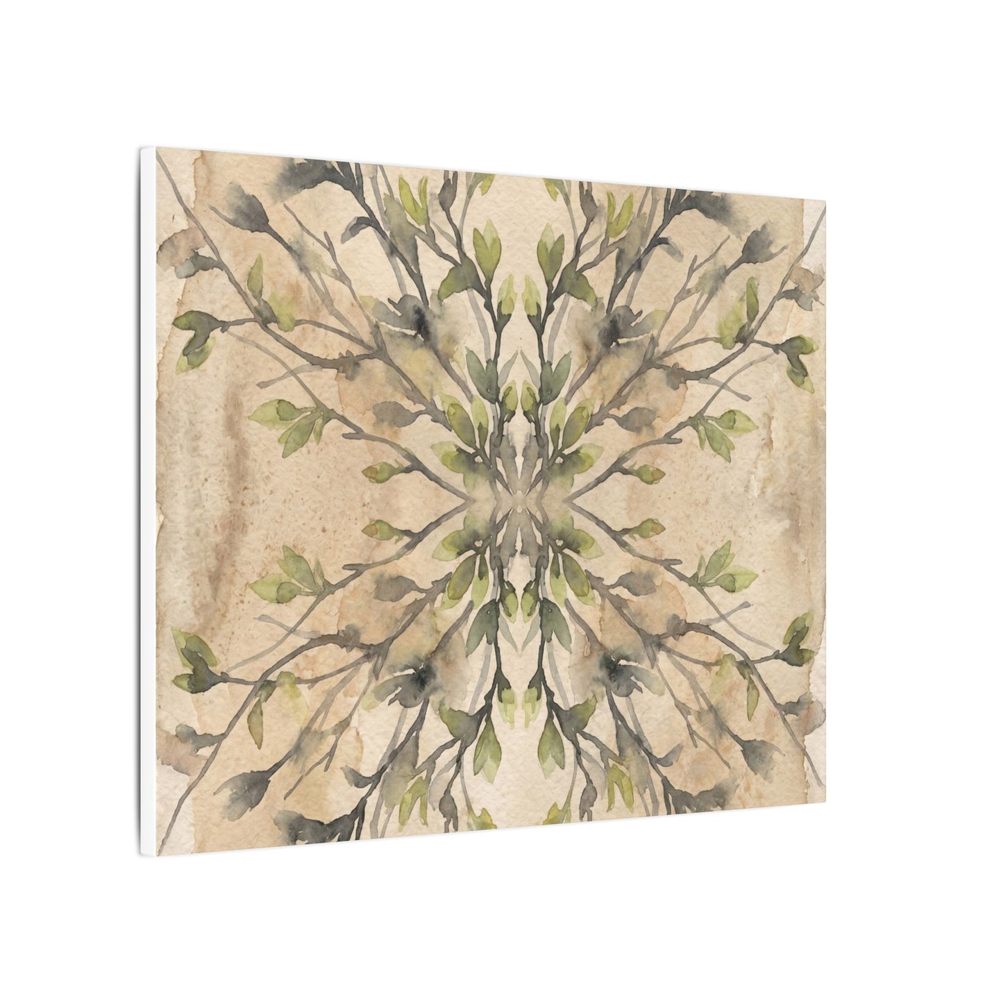 Shibui Shadow Play Canvas Art - Japandi Watercolor