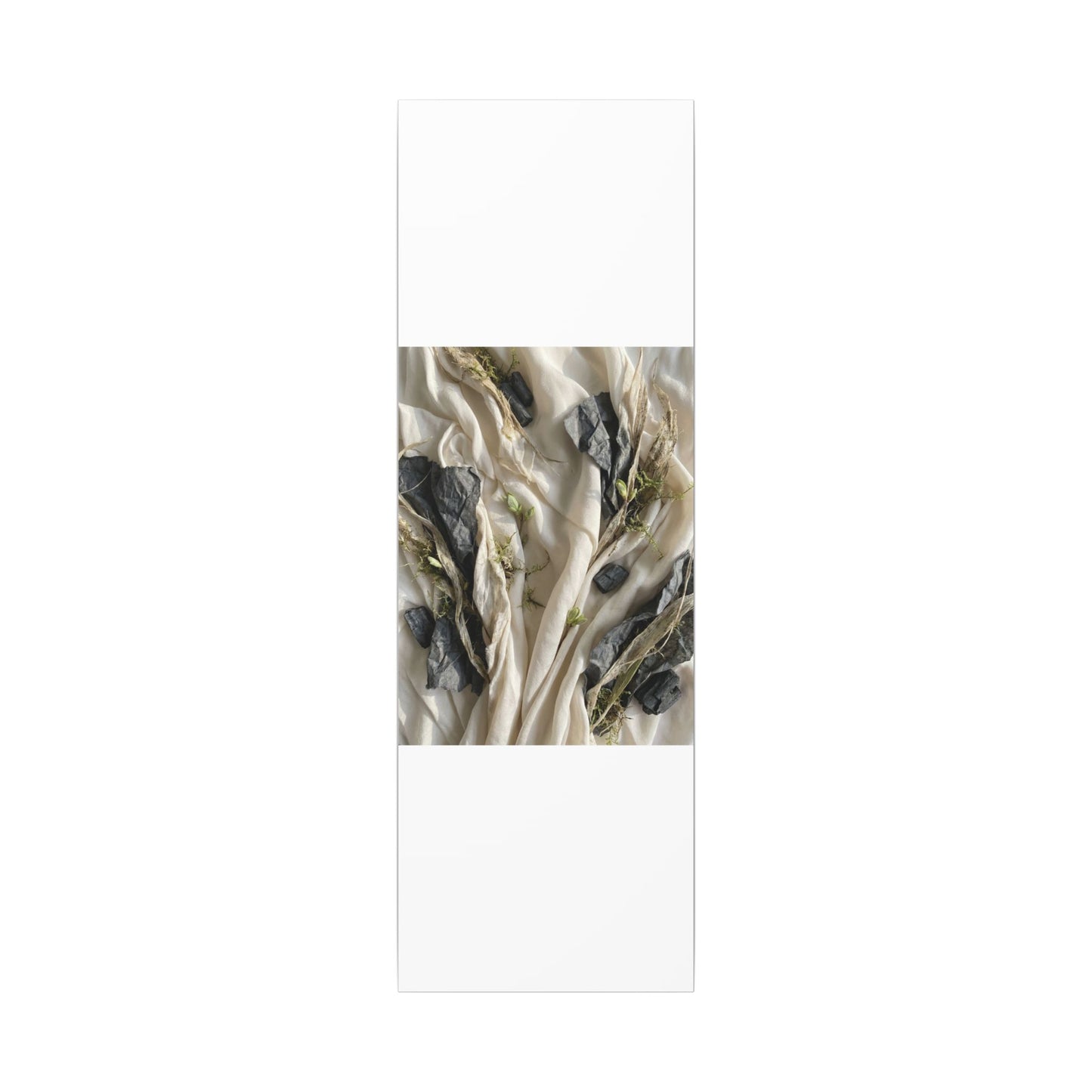 Spring Silk Drape Texture Canvas Art | Warm Decor