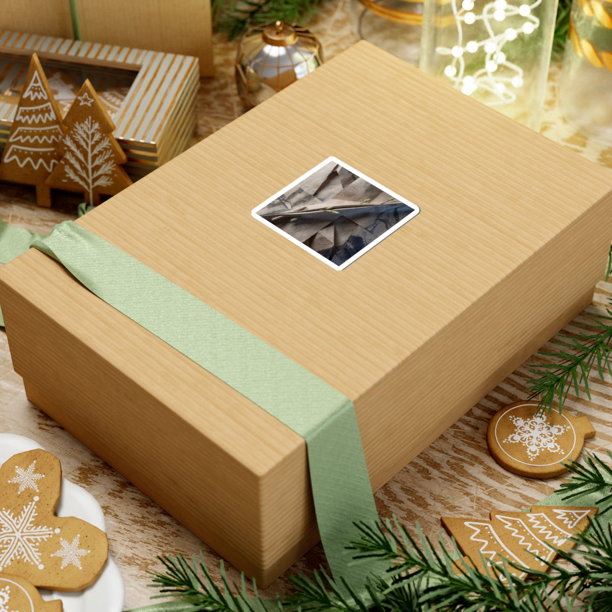 Spring Paper Fold Japanese Pattern Sticker | Cozy Decor
