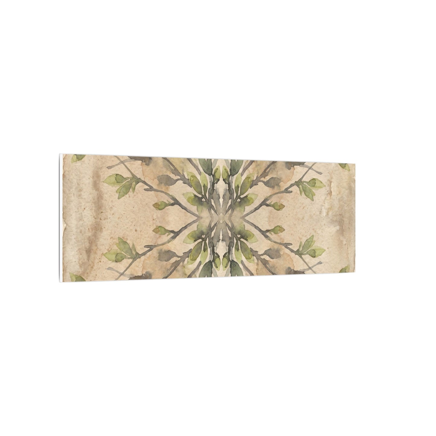 Shibui Shadow Play Canvas Art - Japandi Watercolor