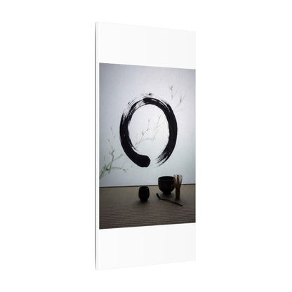 Tea Ceremony Enso Canvas Art | Peaceful Zen Art