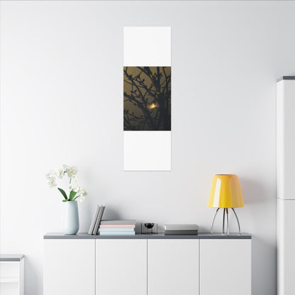 Bold Shadow Play Canvas Art - Moody Minimal Dark Japandi