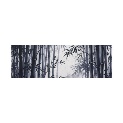 Tranquil Bamboo Grove Canvas Art - Sumi E Zen