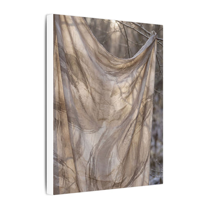 Ma Silk Drape Canvas Art - Japandi Japanese Pattern