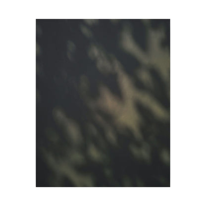 Dappled Shadow Play Canvas Art - Dark Japandi Ma