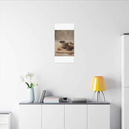 Ma Tea Ceremony Canvas Art - Japandi Texture