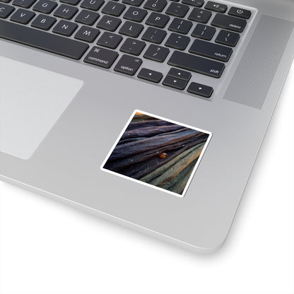 Datsuzoku Silk Drape Sticker - Dark Japandi Shadow Zen