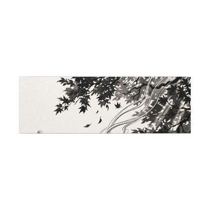 Serene Incense Smoke Canvas Art - Ukiyo E Inspired Zen