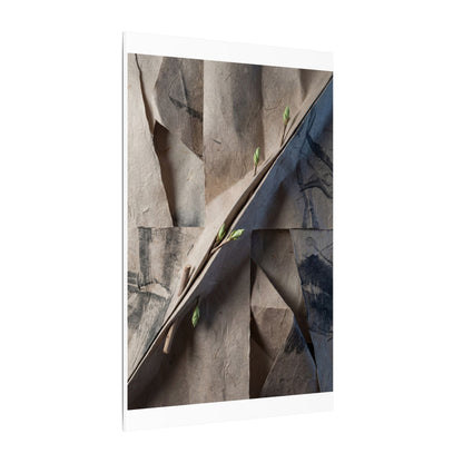 Paper Fold Canvas Art | Spring Japandi Japanese Pattern Art