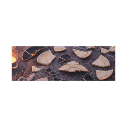 Winter Broken Pottery Broken Beauty Canvas Art | Beautiful Decor