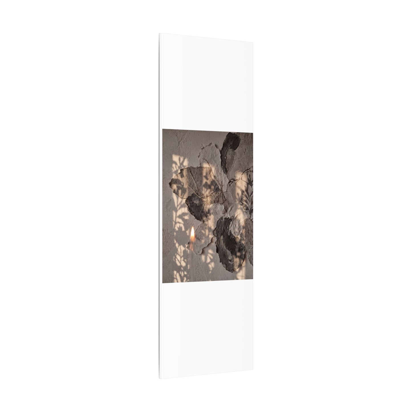 Shadow Play Summer Canvas Art | Japandi Elegant Design