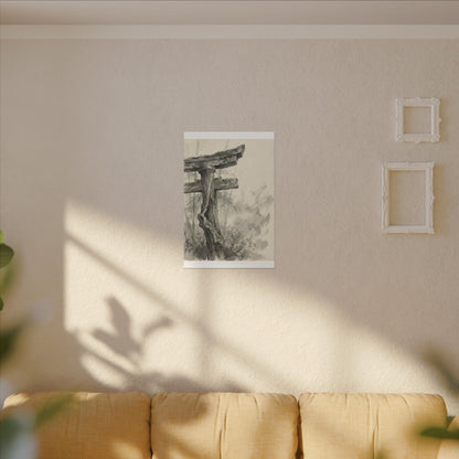 Torii Gate Summer Canvas Art | Zen Tranquil Design