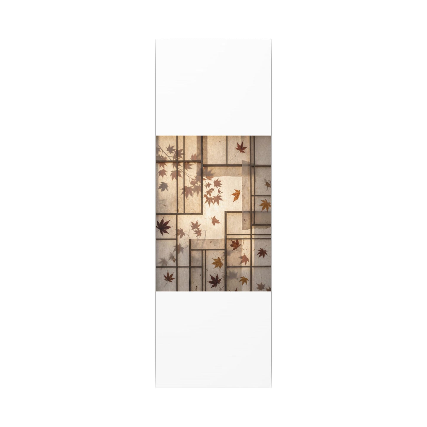Shoji Screen Japanese Pattern Canvas Art | Neutral Japandi Art