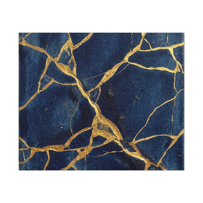 Kintsugi Crackle Canvas Art