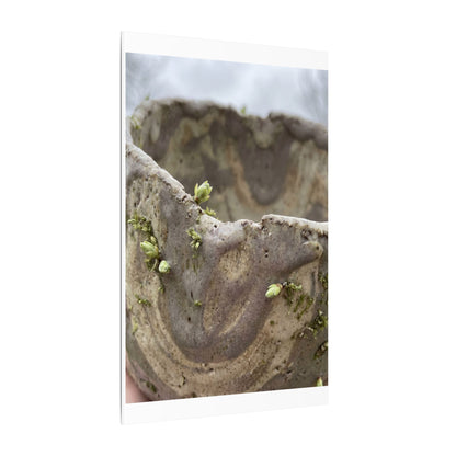 Overcast Ceramic Bowl Canvas Art - Japandi Fukinsei