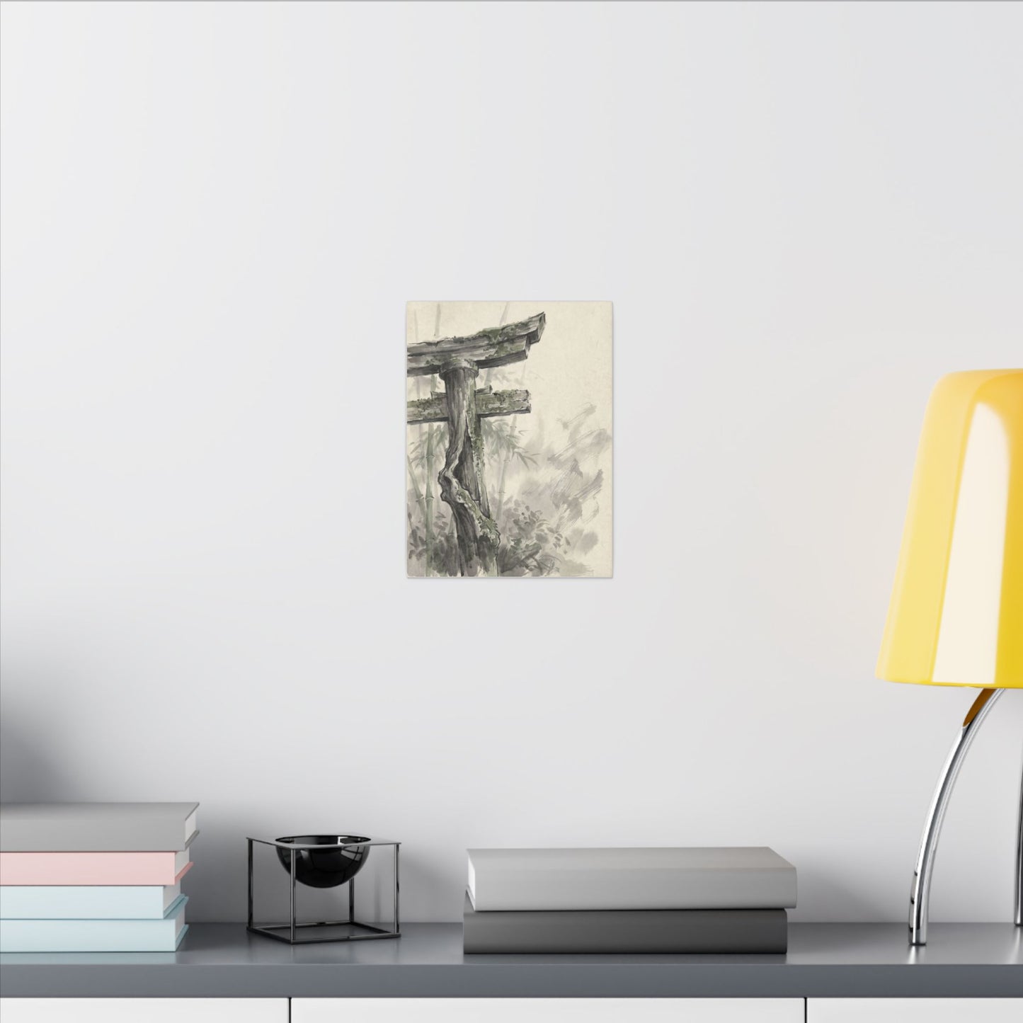 Torii Gate Summer Canvas Art | Zen Tranquil Design