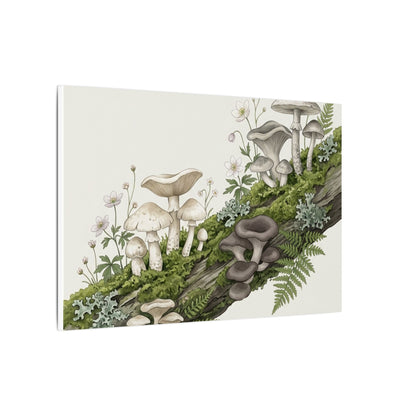 Dappled Wild Mushrooms Canvas Art - Japandi Ma