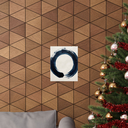 Balanced Meditation Zen Enso Wall Art Print