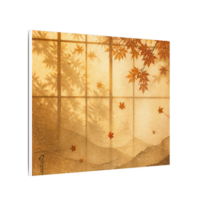 Shoji Screen Texture Canvas Art | Earthy Japandi Art