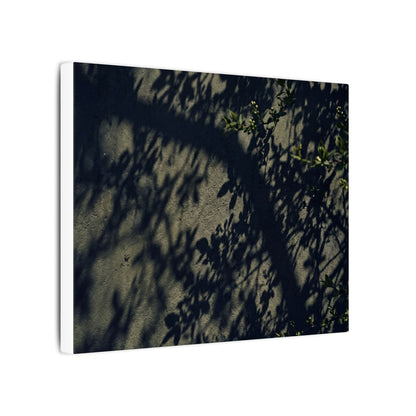 Atmospheric Shadow Play Canvas Art - Moody Minimal Dark Japandi