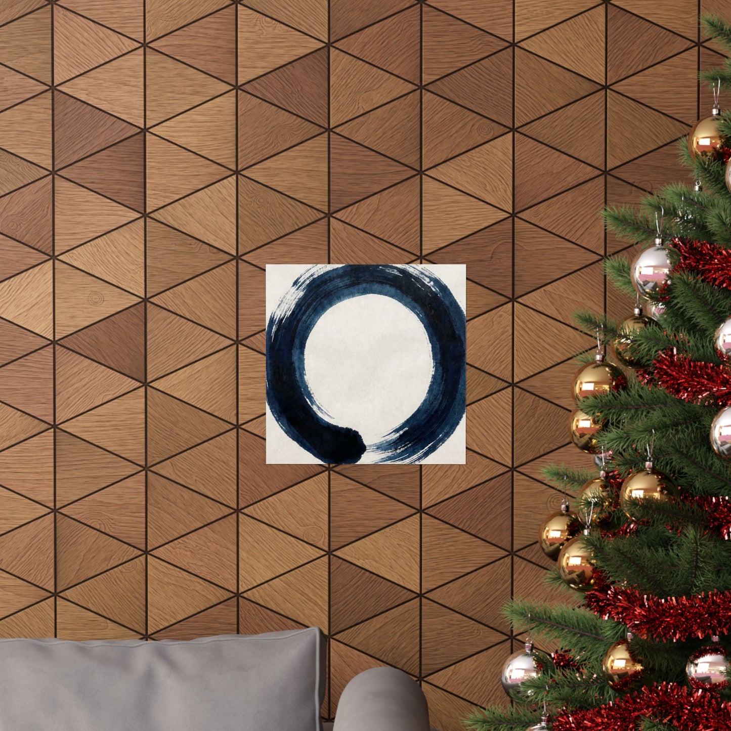 Balanced Meditation Zen Enso Wall Art Print