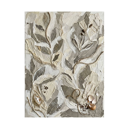 Japandi Textured Wall Art Print