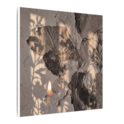 Shadow Play Summer Canvas Art | Japandi Elegant Design