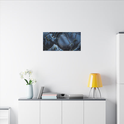 Ocean Wave Spring Canvas Art | Kintsugi Artful Design
