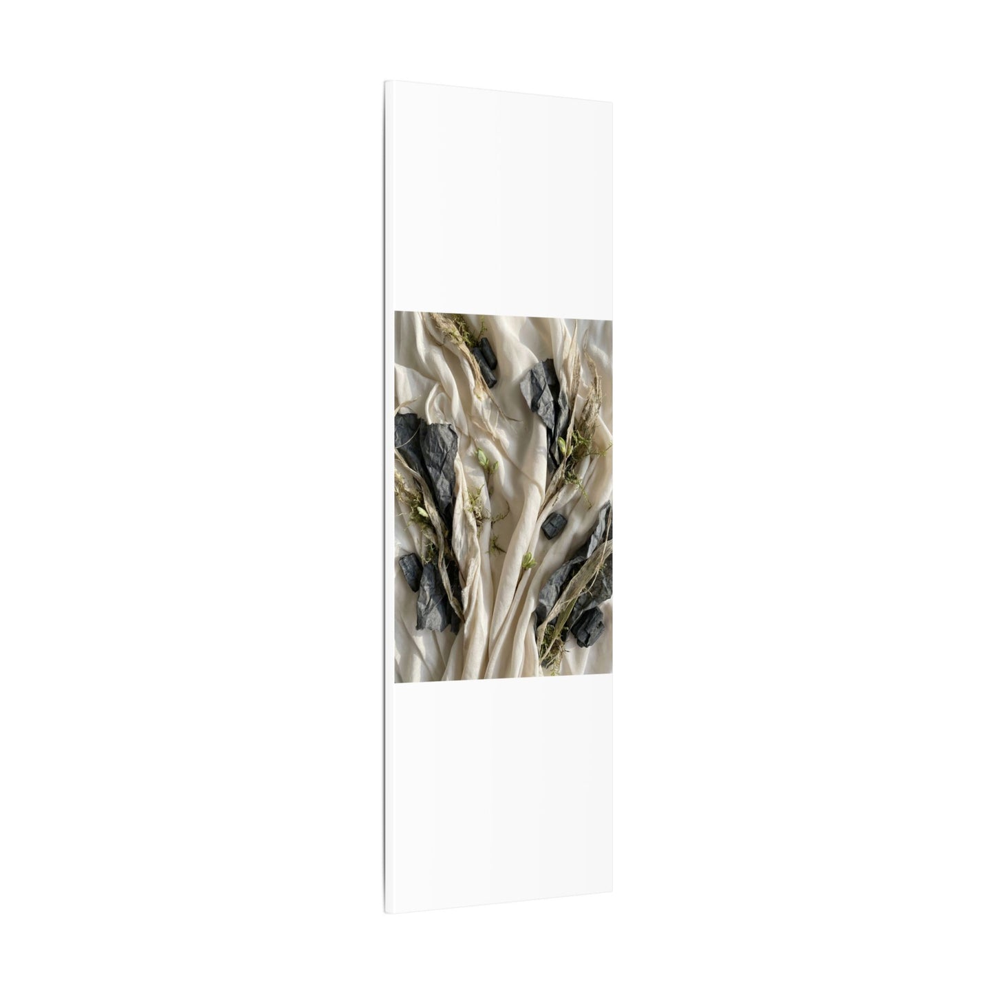 Spring Silk Drape Texture Canvas Art | Warm Decor