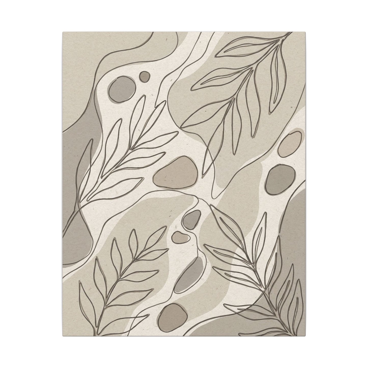 Japandi Minimal Line Canvas Art