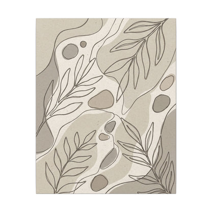 Japandi Minimal Line Canvas Art