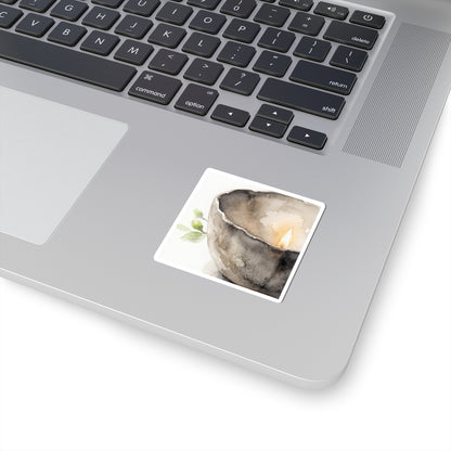 Seijaku Ceramic Bowl Sticker - Japandi Watercolor