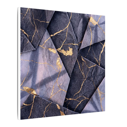 Seijaku Paper Fold Canvas Art - Kintsugi Gold Vein