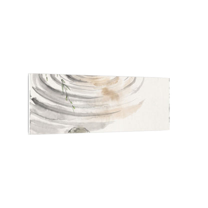 Water Ripple Sumi E Canvas Art | Tranquil Zen Art