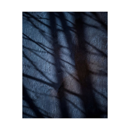 Mono No Aware Shadow Play Wall Art Print - Dark Japandi Moody Minimal