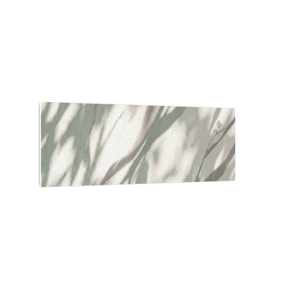 Japandi Shadow Play in Dappled | Japanese Pattern Canvas Art