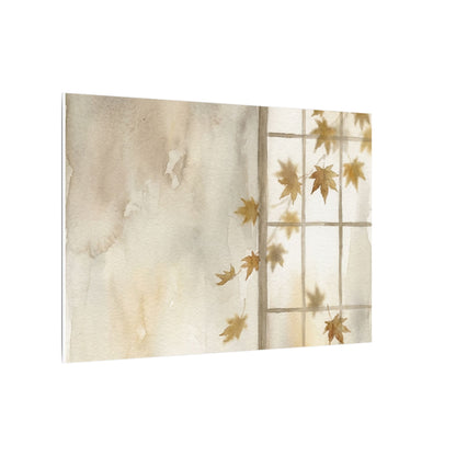 Warm Shoji Screen Canvas Art - Watercolor Japandi
